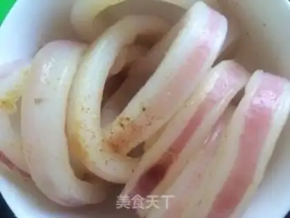 Make Souffle squid step 1