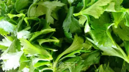 Make Celery leaves step 2