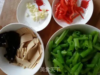 Make Peas and bean step 0