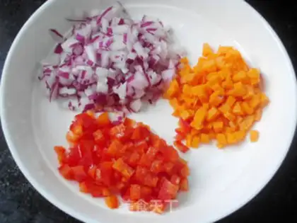 Make Five eggs of fried rice step 2