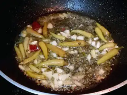 Make Pepper octopus step 3