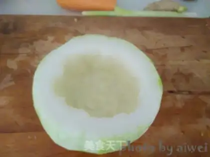Make Wintermelon step 1