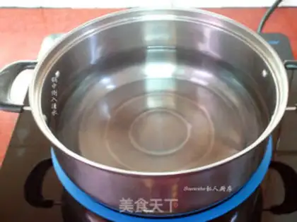 Make Corn shaving tea step 2