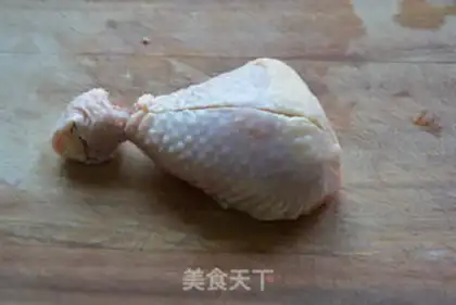 Make Japanese pictures burn chicken legs step 2