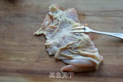 Make Japanese pictures burn chicken legs step 4