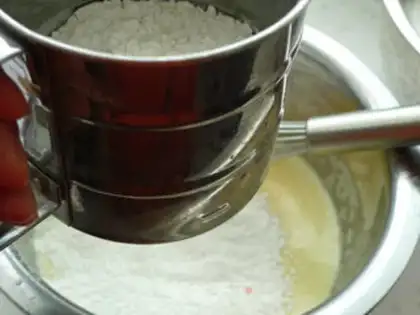 Make Eight inches of windcake step 1