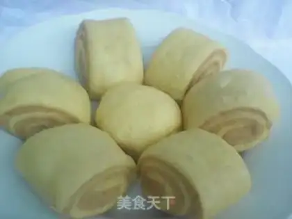 Make Double-coloured buns step 11