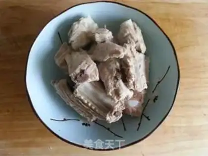 Make Red burn ribs step 1