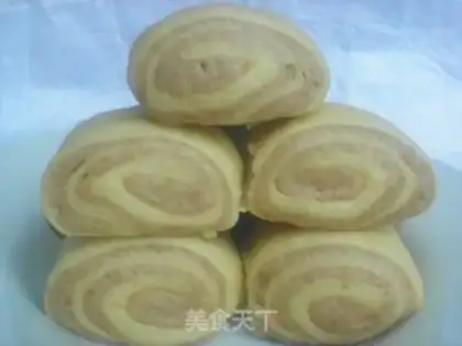 Make Double-coloured buns step 14