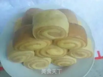 Make Double-coloured buns step 16