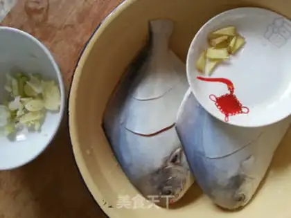 Make Red-burned even fish step 1