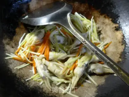 Make The sprouts are fried step 7