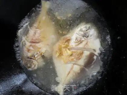 Make Red-burned even fish step 4