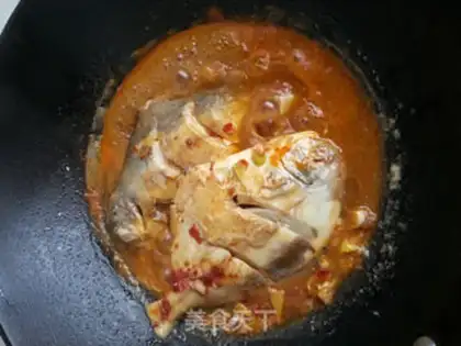 Make Red-burned even fish step 6