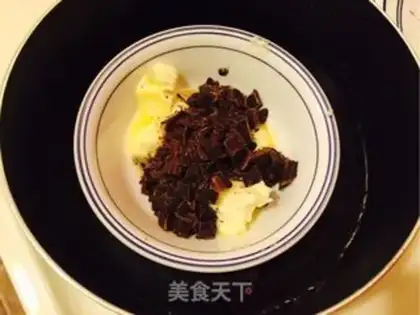 Make Chocolate lava cake step 1