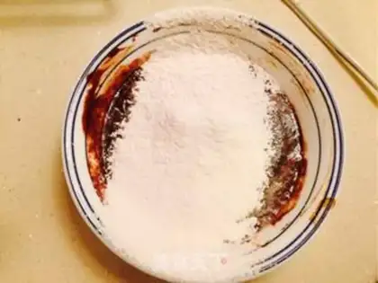 Make Chocolate lava cake step 7