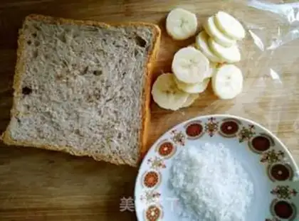 Make Caramel oatmeal fruit toast step 0