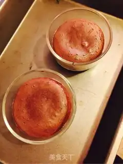 Make Chocolate lava cake step 11