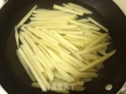 Make French fries step 1