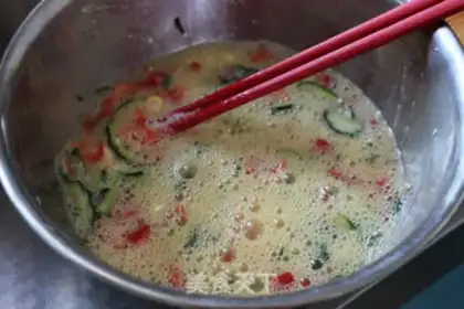 Make Vegetable corn Omretz step 3