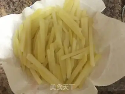 Make French fries step 2