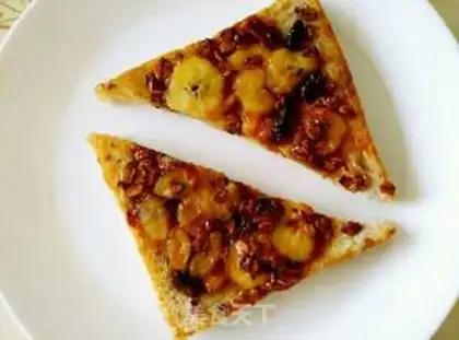 Make Caramel oatmeal fruit toast step 8