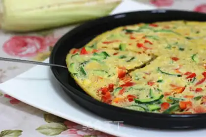 Make Vegetable corn Omretz step 4