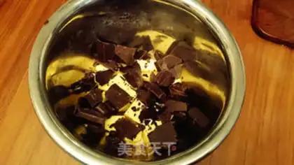 Make Big chocolate cookies step 1