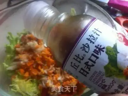 Make Crab salad step 8
