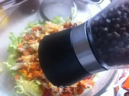 Make Crab salad step 11