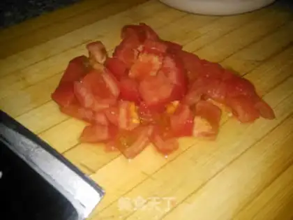 Make Tomatoe with a mustache step 5