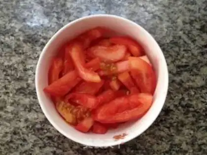 Make Tomato egg noodles step 0