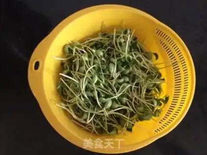 Make Garlic black bean seed step 1