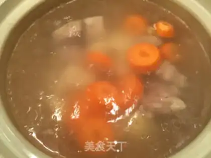 Make Corn potato carrot steak soup step 3