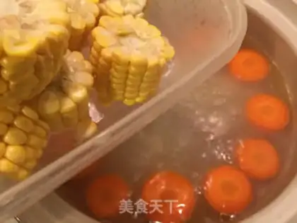 Make Corn potato carrot steak soup step 4