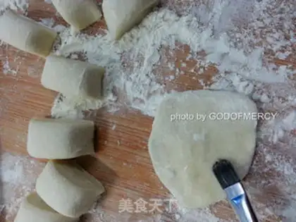 Make Fry onion pancakes step 7