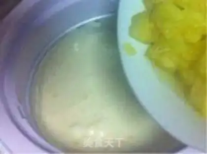 Make Coconut pineapple ice cream step 12