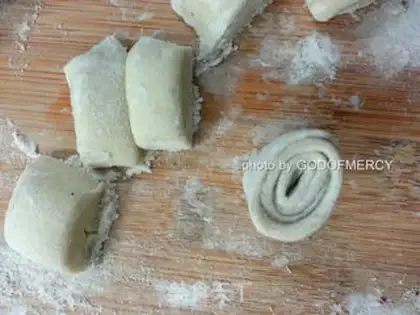 Make Fry onion pancakes step 9