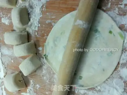 Make Fry onion pancakes step 10