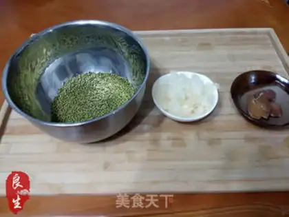 Make Silver-eared green bean sand step 0