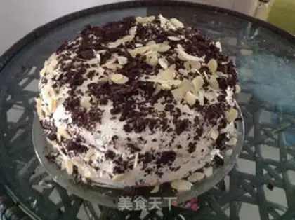 Make Chocolate birthday cake step 5