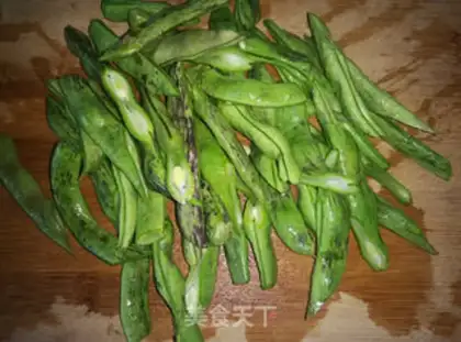 Make Bean bean noodle step 1