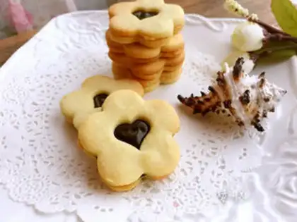 Make Chocolate butter cookies step 20
