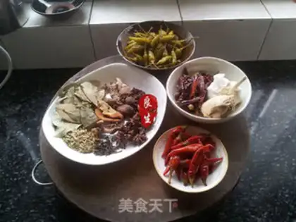Make Porridge claws step 0