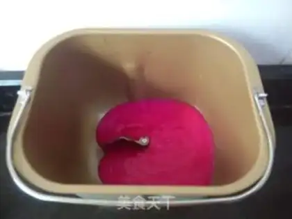 Make Flamingo bun step 2