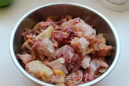 Make Frozen chicken step 1