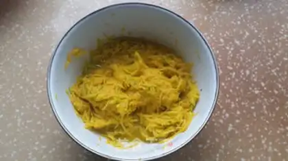 Make Fresh guacamole step 1