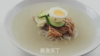 Make Korean cold-faced approach step 7