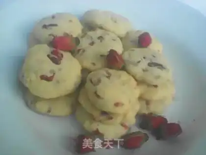Make Rose cookies step 5