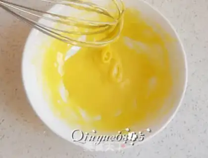 Make Homemade yolk salad sauce step 7